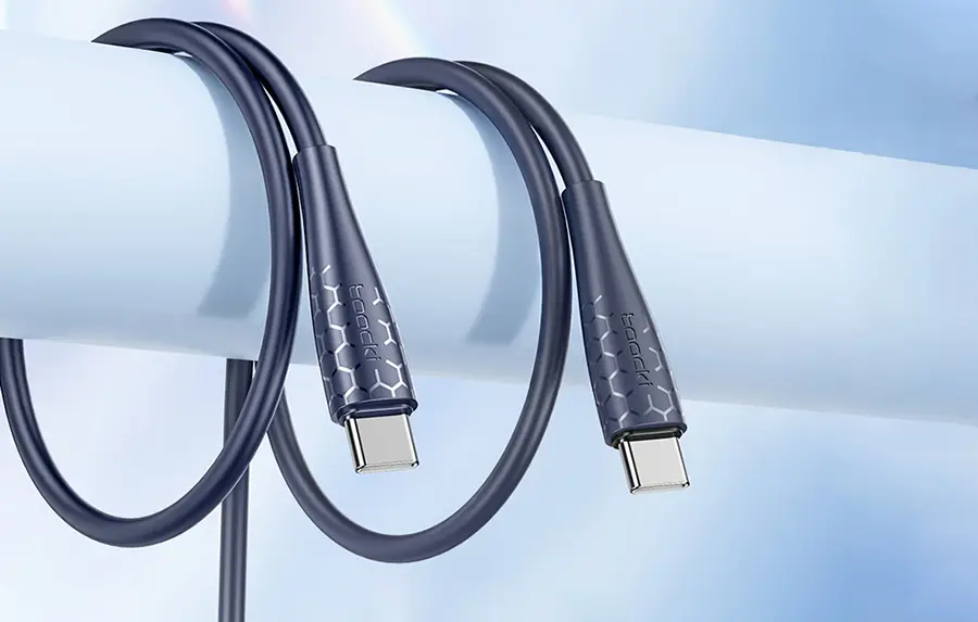Kabel USB-C PD3.1 QC4 240 W 1 m Toocki TXCTT3-LB03 niebieski